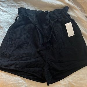 Black brand new splendid shorts in a small. - 100% cotton- never worn